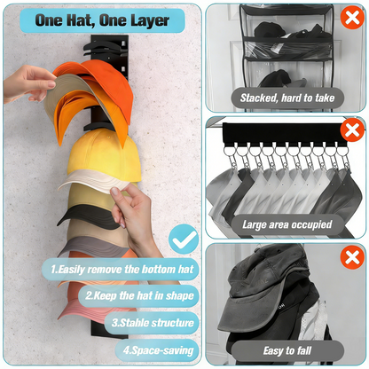 🔥 Holiday Sale 🎁 Baseball Cap Storage Rack