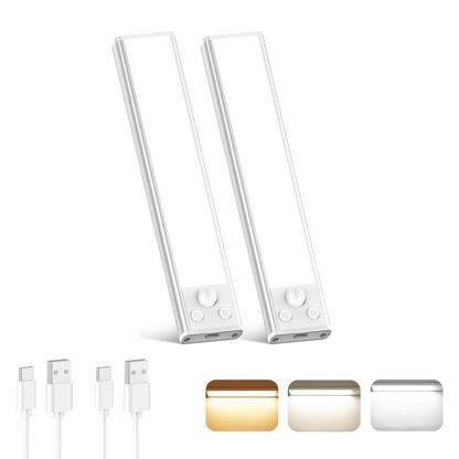 🎅 Early Christmas Sale 🎁 Under Cabinet Lights - 76LED Motion Sensor Night Light Indoor