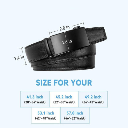🔥Hot Sale🎁Men's Leather Ratchet Belt