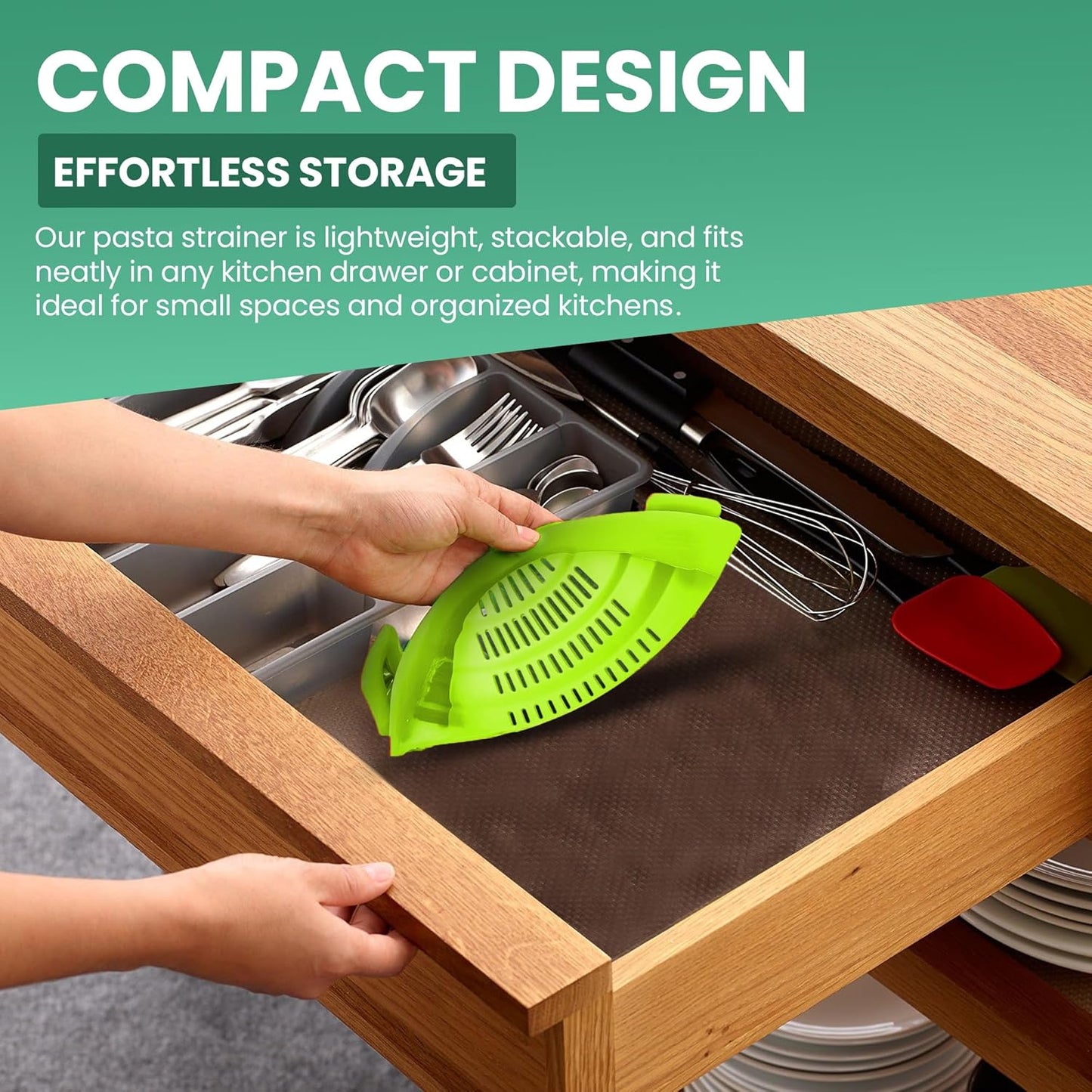 🔥 Holiday Sale 🎁 Kitchen Silicone Clip-On Colander