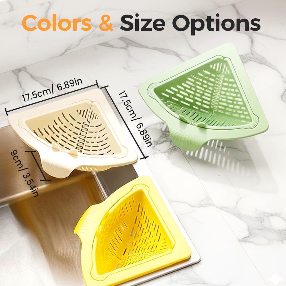 🔥Holiday Sale🎁 Kitchen Magnetic Triangular Draining Baskets