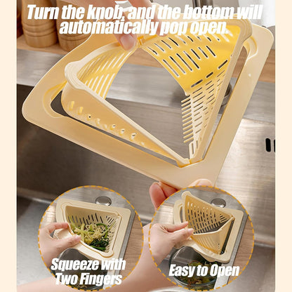 🔥Holiday Sale🎁 Kitchen Magnetic Triangular Draining Baskets