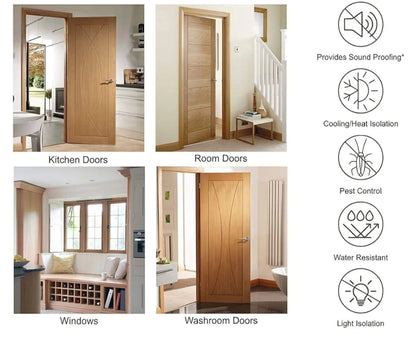 🔥🔥Door Bottom Seal Strip Stopper