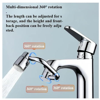 🔥Holiday Sale🔥 360° Rotatable Faucet Aerator Extender